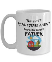 Funny Dad Gift - The Best Real Estate Agent And Even Better Father - Fathers Day - £16.05 GBP