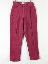 Arizona Womens Jeans Size 9A Cotton Pink Maroon - £12.80 GBP