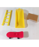 MANNY&#39;S WORKSHOP Construction Playset REPLACEMENT PARTS SLIDE SKATEBOARD... - €20,61 EUR