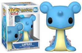 Pokemon Video Game Lapras Vinyl Pop! Figure Toy #864 Funko New Nib - £9.30 GBP