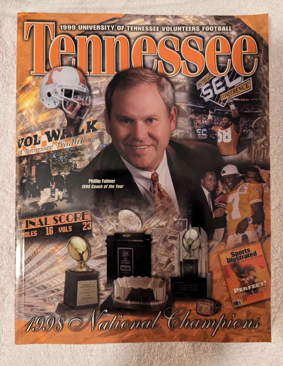 Primary image for 1999 University of Tennessee Volunteers Football Media Guide (National Champs)