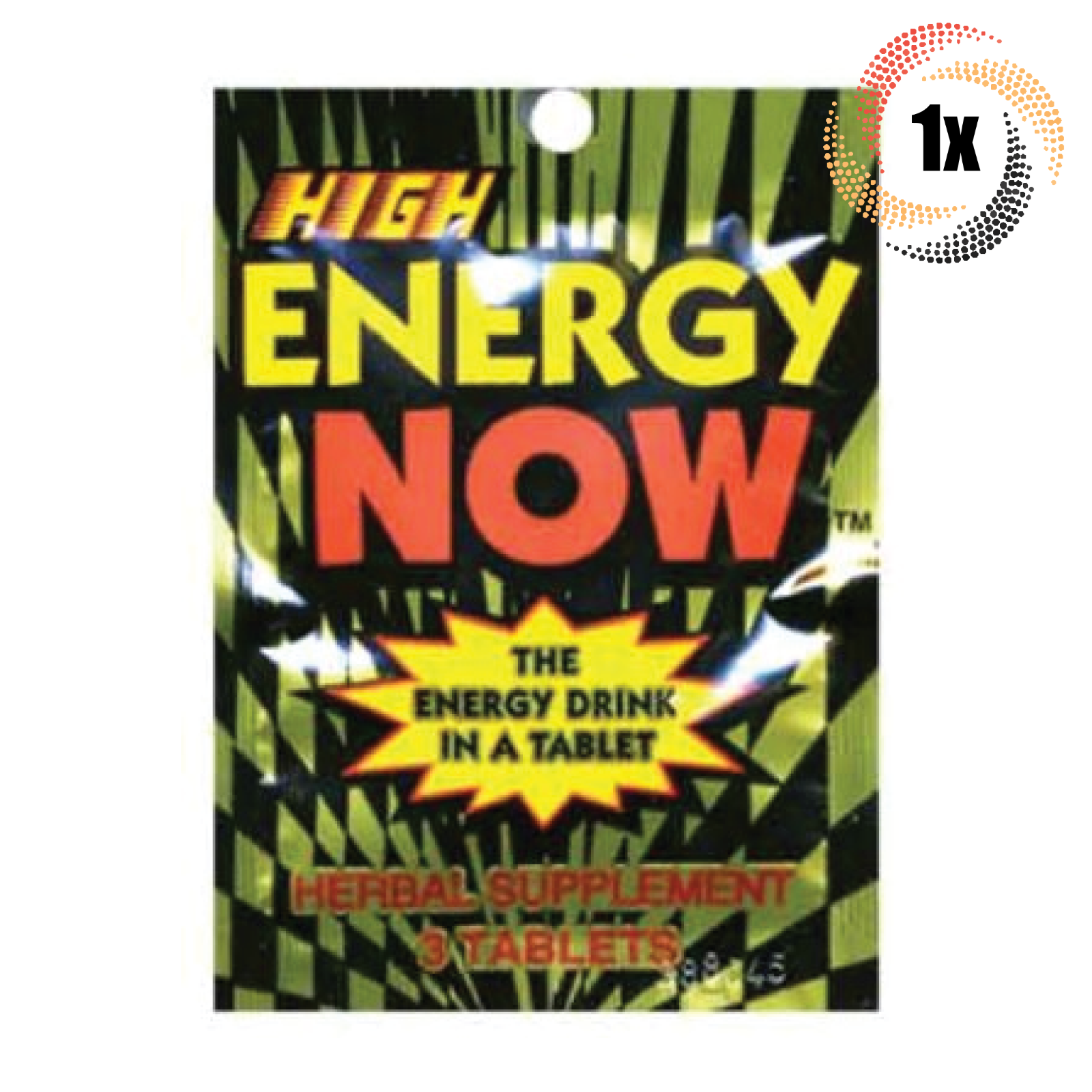 1x Packs Energy Now High Weight Loss Herbal Supplements | 3 Tablets Per ... - $6.48