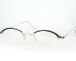 MIKADO 529 386 BLUE /GOLD EYEGLASSES GLASSES METAL FRAME 46-18-140mm Ger... - $71.25
