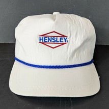 Hensley Beverages (K Products) Trucker Hat White Made in USA - £19.28 GBP