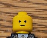 LEGO Minifigure Head Yellow Standard Smile Smiley Face Grin - $1.42