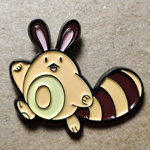 Sentret Racoon Pokemon Enamel Pin Collectible Lapel Badge Brooch - £7.78 GBP