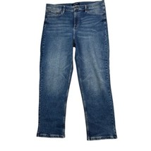 Calvin Klein Women&#39;s High Rise Soft Stretch Straight Leg Jeans Size 16 - £15.56 GBP