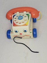 2009 Fisher Price Chatter Telephone Kids Toy Rotary Dial Pull String Mat... - £7.60 GBP