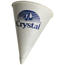 Disposable Drinking Water Cone Cups Crystal Sparkletts 4.5 Oz White Pape... - £38.17 GBP