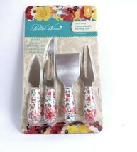 Pioneer Woman Gorgeous Garden 4-Pc Cheese Knife Serving Set Cut &amp; Slice New - $20.56