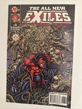 ALL NEW EXILES #6 - MARCH 1996 - MALIBU COMICS - Very Good - $13.93