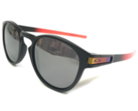 Oakley Sonnenbrille Riegel OO9265-2653 Schwarz Neon Rot Rund Rahmen Mit ... - £87.94 GBP