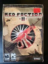 Red Faction II PC small box video game 2003 thq outrage games Lance henr... - $9.08