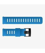 Suunto 24mm Dive 1 Silicone Watch Band Strap Blue Black Size M - £48.22 GBP