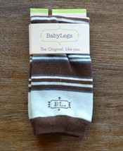 BabyLegs Harbor Leg Warmers - Blue and Brown - One Size - £6.28 GBP
