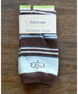 BabyLegs Harbor Leg Warmers - Blue and Brown - One Size - £6.36 GBP