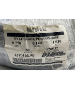 New Age Ind. 4310166-50 Push-On Hose 0.75&quot; ID, 1.03&quot; OD, 50Ft  - $65.00