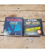 TDK &amp; Verbatim 3.5&quot; Floppy Disks 10 Pack 1.44MB Formatted IBM &amp; Compatibles - £15.49 GBP