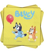 Bluey and Friends Paper Lunch Napkins Birthday Party Supplies 16 Count - €8,40 EUR