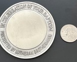 Lutheran Brotherhood Celebration of Your Baptism Medal 3&quot; Heavy Coin Cla... - £9.46 GBP