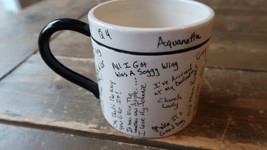 2007 Starbucks Mug 20oz Unique One of A Kind Inside Jokes - £18.69 GBP