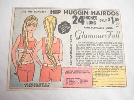 1969 Color Ad Hip Huggin Hairdos Glamour Fall, M.D. Industries, E. Orang... - $7.99