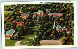 Aerial View Postcard Main Campus of Illinois State Normal University, Illinois - £11.83 GBP