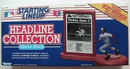 1991 Start Lineup - Slu - MLB - Rickey Henderson - A&#39;S - Headline Collec... - £9.23 GBP