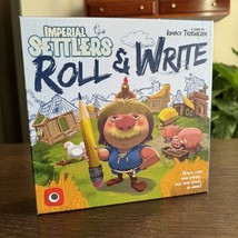 Portal Games Imperial Settlers: Roll and Write Laminated Essen Rare Expa... - $13.50