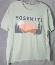 Zoe + Liv Yosemite California Womens XXL Light Green TShirt Tee - $7.87