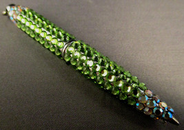 Beautiful Swarovski Crystal Green Pendant Pen  - £39.42 GBP