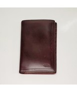 Jack Spade Vintage Men&#39;s Bifold Passport Travel Wallet  Mahogany Brown L... - $873.51 MXN