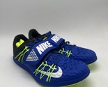 Nike Zoom TJ Elite Triple Jump Blue/Volt Track Spikes 705394-413 Men&#39;s S... - £102.22 GBP