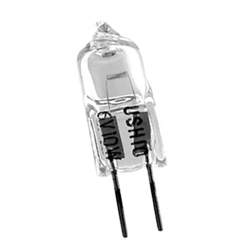 1000857 Ushio JC-0010 10W 6V G4 T2.5 Clear Halogen Lamp - $12.70