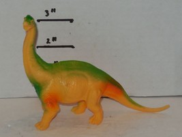 3&quot; brachiosaurus Long Neck Dinosaur Jurassic Figure yellow green Cake To... - $194.80 MXN