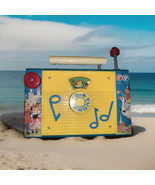 VTG 1960&#39;s Fisher Price TV-Radio Toy Musical Box  “Farmer In The Dell” - $411.68 MXN