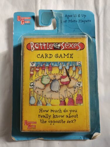 Primary image for 2001 Batttle of the Sexes Card Game - Do You Know The Opposite Sex? COMPLETE