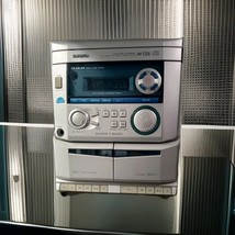 Aiwa CX-NHMA56 Stereo System 3 Disc CD Tray/Cassette AM/FM - FOR PARTS O... - $24.75