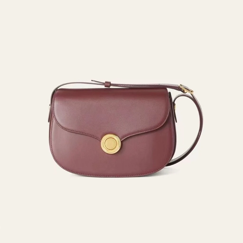 New Luxury Design Women Trend Small Crossbody Bag gold buckle Shoulder B... - $162.10