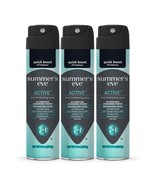 3 Bottles of Summer's Eve Active Daily Performance Feminine Spray, 2 oz FRESH - $24.65