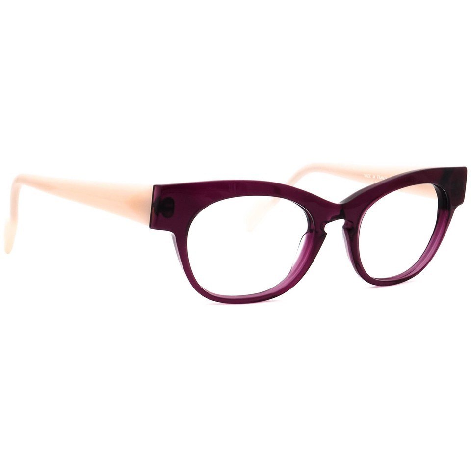 Anne Et Valentin Eyeglasses Vivaldi 1457 Amethyst/Pink Cat Eye France 51... - $349.99