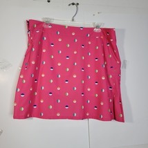 Womens Crown and Ivy Golf Pink Polka Dot Skort Size 12 - £19.30 GBP