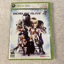 Dead or Alive 4 Xbox 360 Game Microsoft Tested CIB Complete Manual Ships... - £9.39 GBP