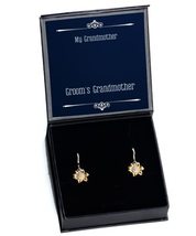 Groom&#39;s Grandmother Sunflower Earrings, Grandmother, Inspirational Gifts... - £38.50 GBP