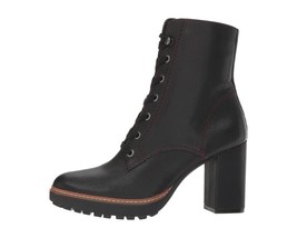 New Naturalizer Black Leather Conbat Boots Size 8 M $185 - £103.50 GBP