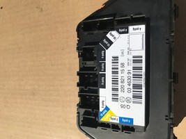 2000-2006 MERCEDES S430 S500 REAR LEFT DOOR SEAT MODULE X1468 image 10
