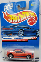 Hot Wheels 2000 First Editions Muscle Tone Orange With Chrome 5 Spoke Wheels - £4.64 GBP