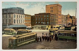 Center Square &amp; East Market St., York, PA - Postcard - £9.43 GBP