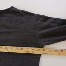 The Original Arizona Jean Company Women's Long Sleeve Straps Gray Shirt Size S image 11