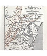 Map 1930 Eastern US Theatre Of War 5.5 x 9" Military History Ephemera DWEE2 - €17,30 EUR Map 1930 Eastern US Theatre Of War 5.5 x 9" Military History Ephemera DWEE2 - €17,30 EUR